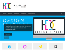 Tablet Screenshot of hdcdesign.com